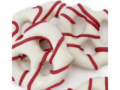 Yogurt Pretzels with Red Stripes 15lb