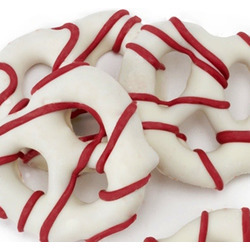 Yogurt Pretzels with Red Stripes 15lb