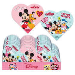 Mickey & Friends Chocolaty Crispy Heart Box 24ct