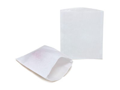 6"x7" White Wax Sandwich Bags 2000ct