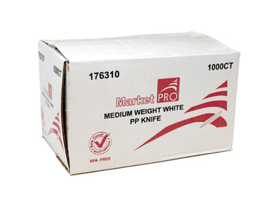 Medium Weight White Knife 1000ct