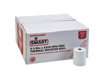220' Thermal Register Rolls 5/10ct