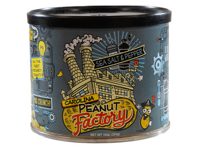 Salt & Pepper Peanuts 6/10oz
