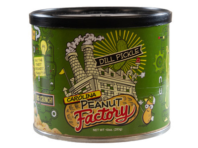 Dill Pickle Peanuts 6/10oz