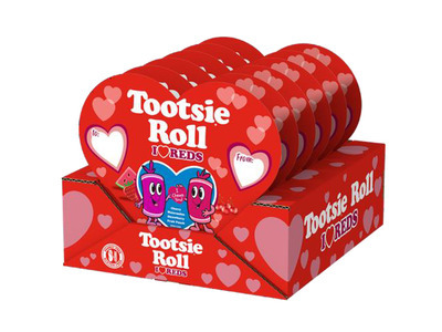Tootsie Roll Heart Box 6/7oz