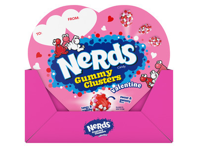 Nerds Gummy Clusters Heart Box 9/6oz