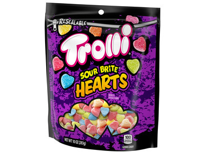 Trolli Sour Brite Hearts 12/10oz