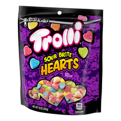 Trolli Sour Brite Hearts 12/10oz