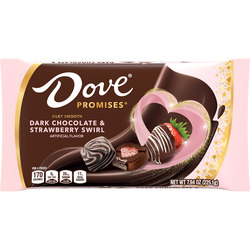 Dove Dark Chocolate & Strawberry Swirl 24/7.94oz