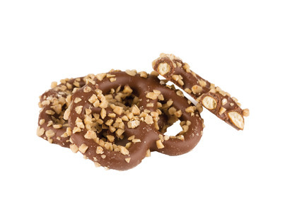 Milk Chocolate Pretzels with Toffee 15lb