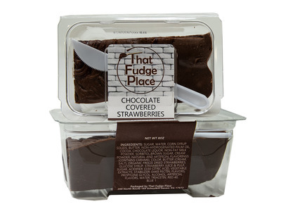 Chocolate Covered Strawberries Fudge 12/8oz