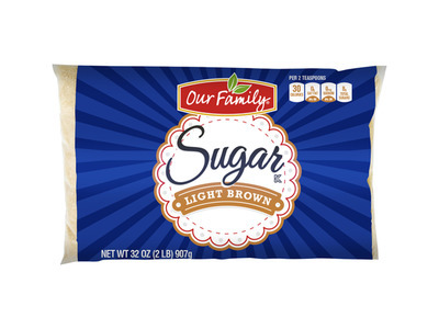 Light Brown Sugar 12/2lb
