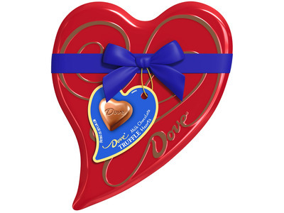 Dove Milk Chocolate Truffle Hearts Tin 6/5.82oz