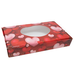 Valentine Candy Box with Oval Window 250ct