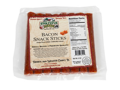 Bacon Snack Sticks 20/5oz