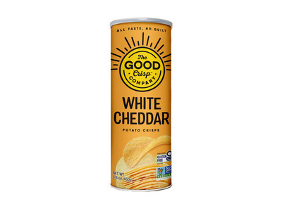 Aged White Cheddar Potato Crisps 8/5.6oz