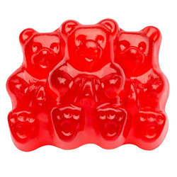 Wild Cherry Gummi Bears 4/5lb