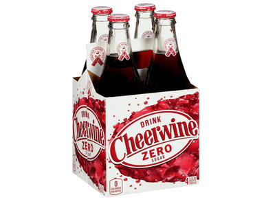 Cheerwine Zero (Glass) 6/4pk 12oz