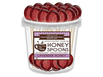 Lavender Honey Spoons Bucket 50ct