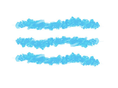 Light Blue Cotton Candy Rock Candy Strings 5lb