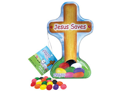 The Jelly Bean Prayer Cross Tin 8ct