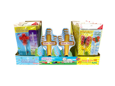 Cross Pop, Butterfly Pop, Cross Jellybean Tin Combo 32ct