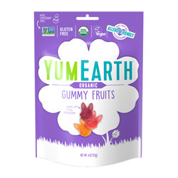 Organic Gummy Fruits 6/4oz
