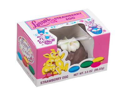 Milk Chocolate Strawberry Egg 36/3.5oz
