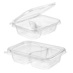2-Compartment Clamshell 200/16oz