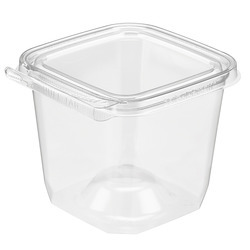 Square Dome Base Clamshell 264/23oz