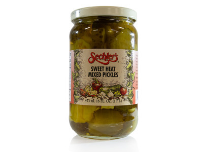 Sweet Heat Mixed Pickles 12/16oz