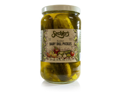Kosher Baby Dill Pickles 12/16oz