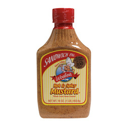 Hot & Spicy Mustard Sandwich Pal 6/16oz