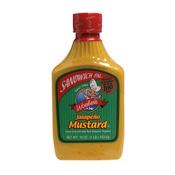 Jalapeño Mustard Sandwich Pal 6/16oz
