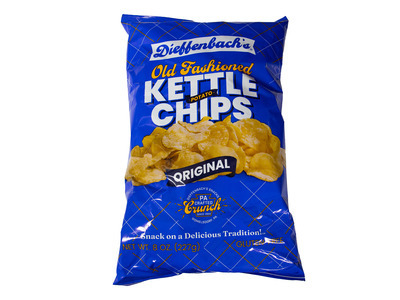 Original Old Fashioned Kettle Potato Chips 12/8oz