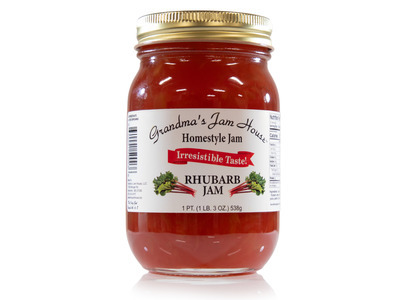 Rhubarb Jam 12/16oz