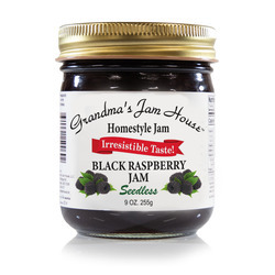 Black Raspberry Seedless Jam 12/9oz