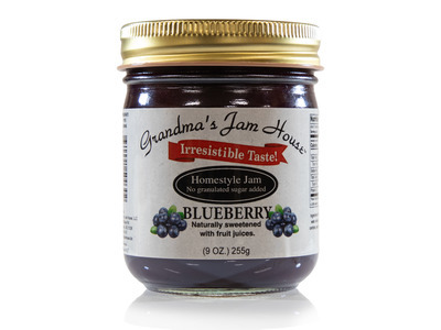 Low Sugar Blueberry Jam 12/9oz