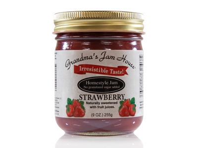 Low Sugar Strawberry Jam 12/9o