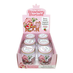 Strawberry Shortcake Sugared Gummies Tin 6ct