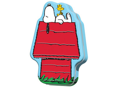 Peanuts Snoopy Doghouse Tin 12ct