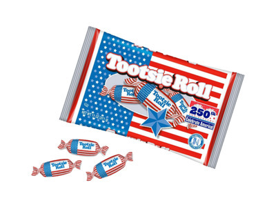 Flag Tootsie Rolls 24/11oz