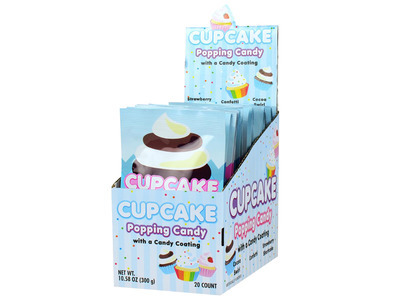Cupcake Popping Candy 20/.53oz
