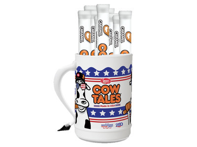 Caramel Cow Tales with Tumbler 100ct