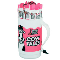 Strawberry Smoothie Cow Tales with Tumbler 100ct