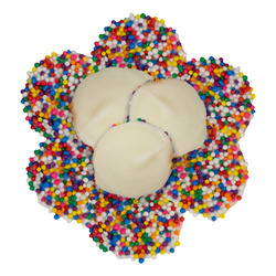 White Rainbow Nonpareils 20lb