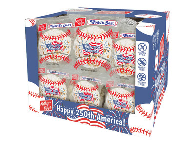 Baseball Popcorn Ball 18/1oz