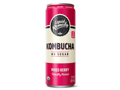 Mixed Berry Kombucha 12/12oz