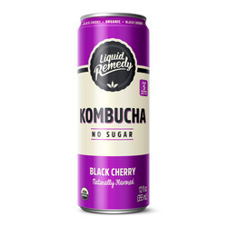 Black Cherry Kombucha 12/12oz