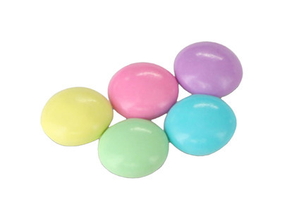 Bright Pastel Milk Chocolate Gems 30lb